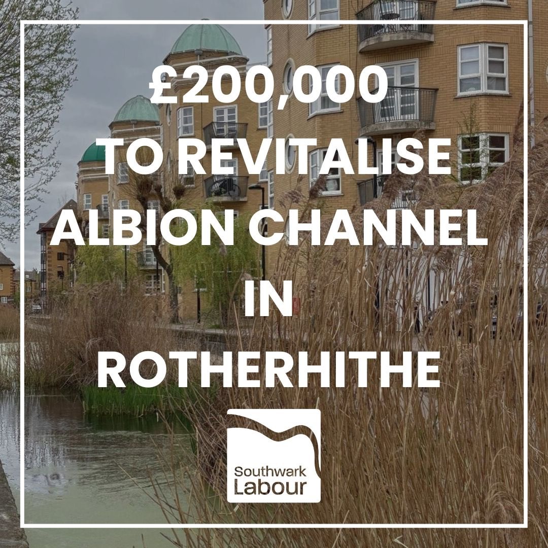 Local Labour councillors in Rotherhithe are investing £200k to revitalise Albion Channel 🦆 

This comes as part of £20 million set to be delivered by Southwark Labour for local infrastructure projects