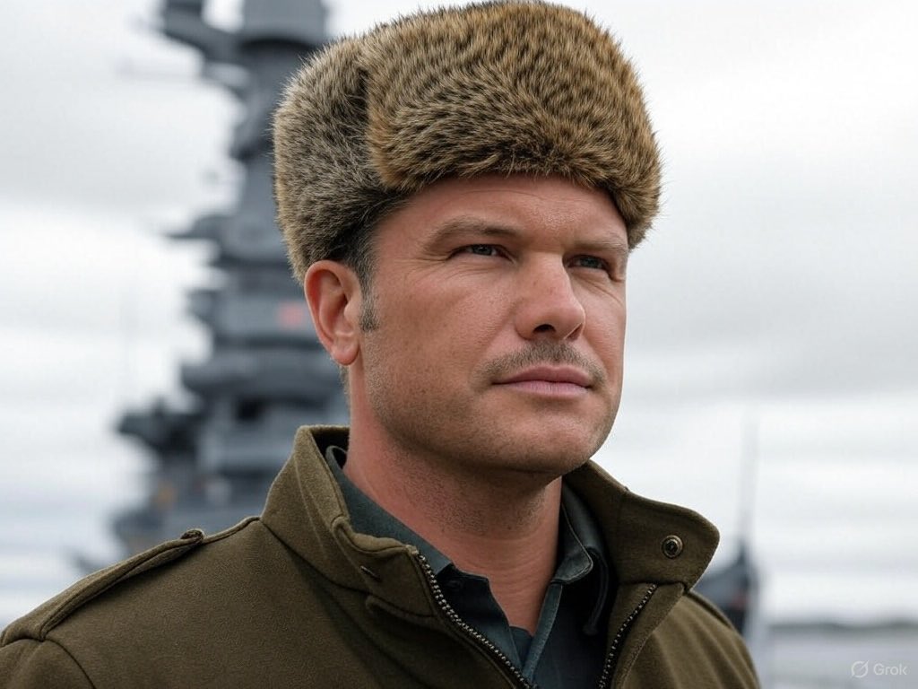 The new Secretary of State for Defence- Ptior Hegsethovic