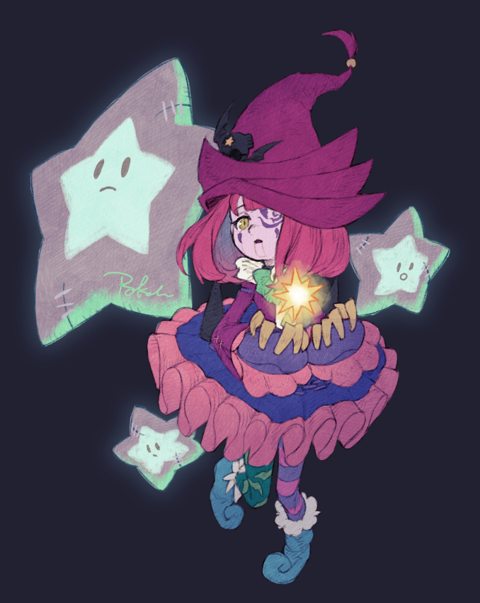 「ティンクルリトルスター描く 」|橋日露光🌹Rokoh Hashibiのイラスト