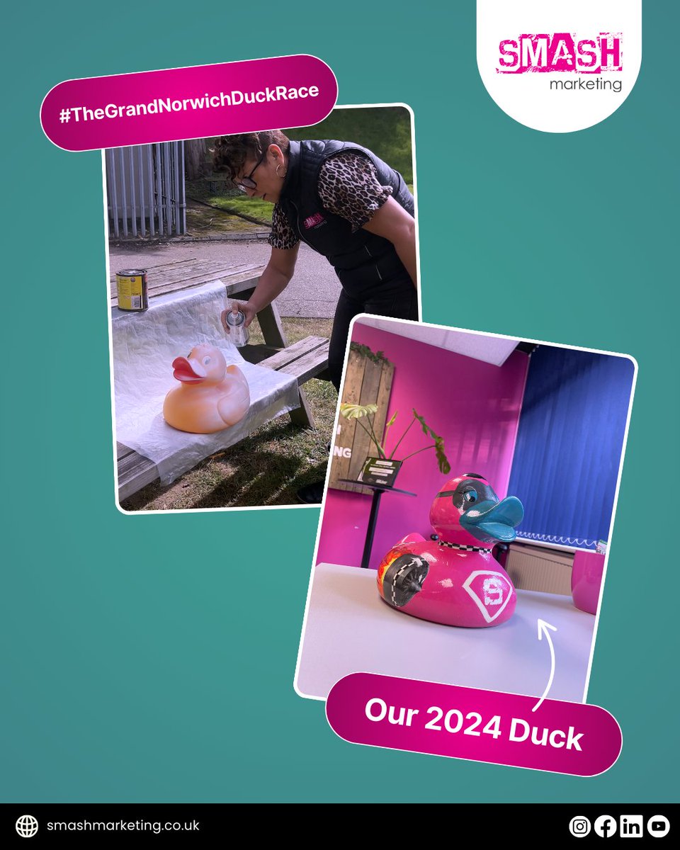 We’re QUACKING ON with prep for #TheGrandNorwichDuckRace in support of #BreakCharity! 🎨

Save the date: 18 May 2025 — and keep your eyes peeled to see what we come up with this time!