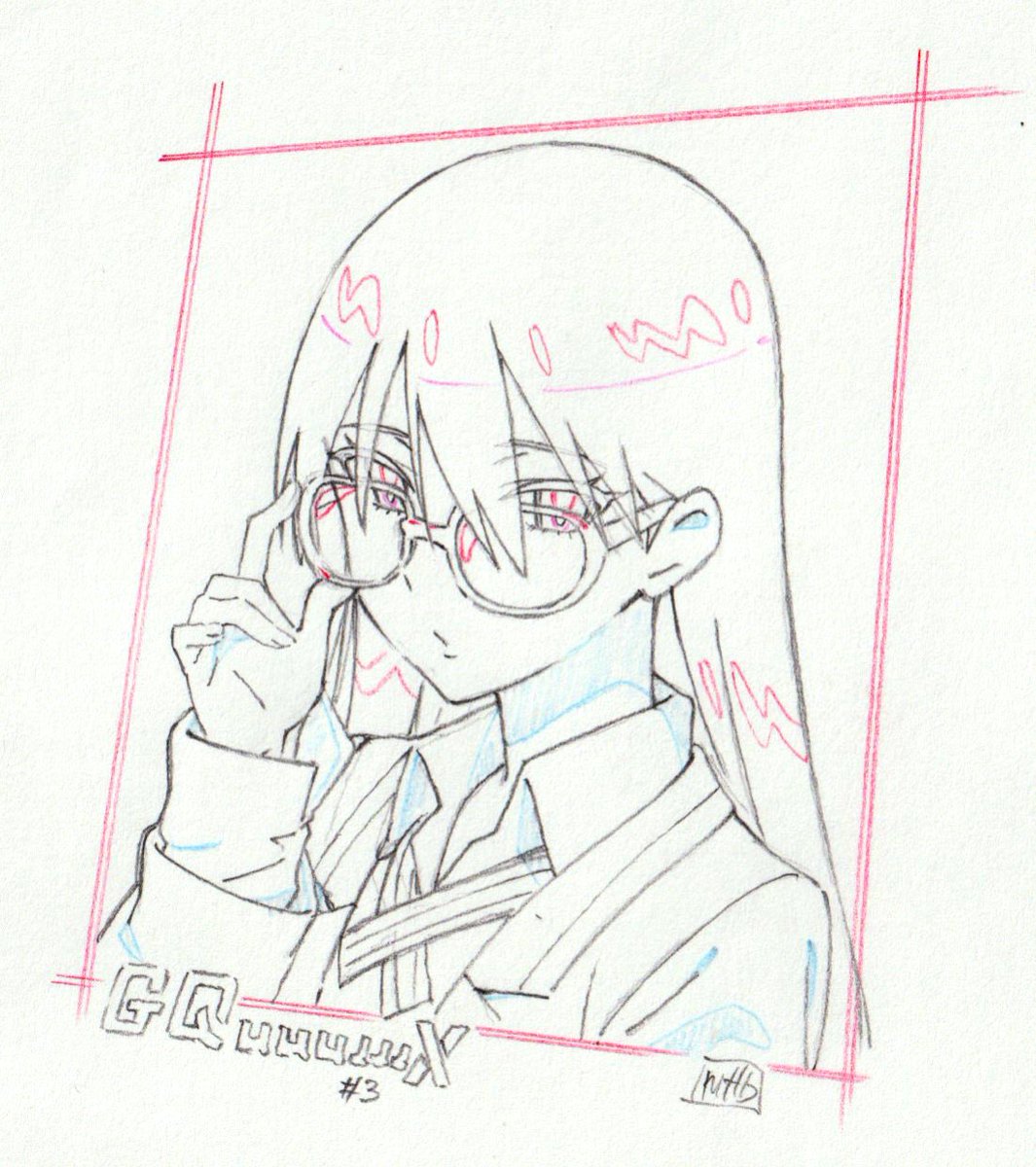 機動戦士ガンダムGQuuuuuuX 3話「クランバトルのマチュ」にてLO原画をお手伝いさせていただきました！
デカグラサンニャアンかわいい(自分のパートではないです

(SNS掲載許可いただきました。ありがとうございます)
#GQuuuuuuX #ジークアクス