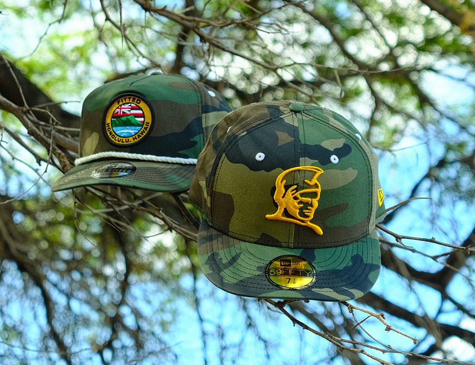 59FIFTY KAMEHAMEHA - WOODLAND CAMO
GOLFER LEAHI - WOODLAND CAMO
CORE KNOWLEDGE TEE - IVY

Available now.

fittedhawaii.com/products/kameh…