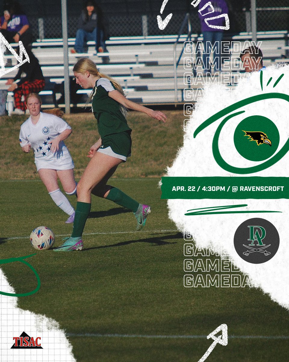 Ravens_GSoccer's tweet photo. The Ravens are back for some TISAC action today! Game time is set for 4:30pm @ HOME! Against Durham Academy. Come out and support. 🔥⚽️ https://t.co/3y8ksENftU