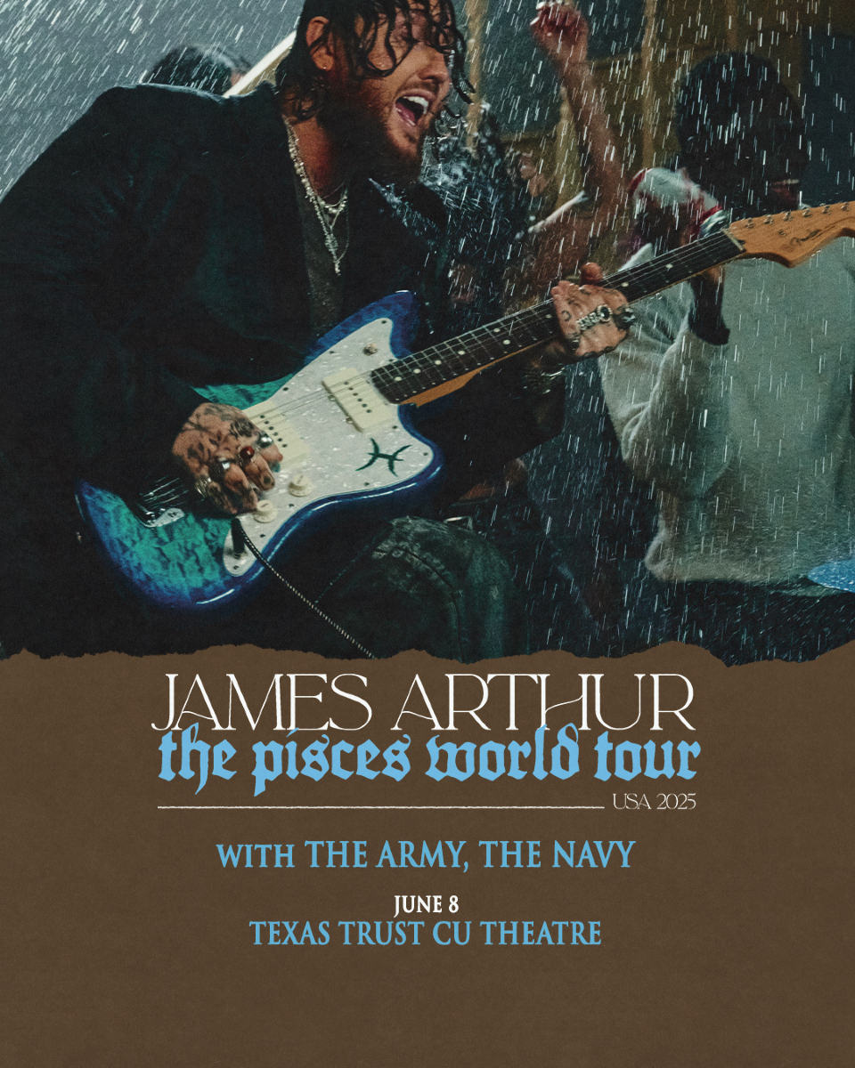 SUPPORT ANNOUNCED: @thearmy_thenavy is joining @jamesarthur23 on June 8 at @txtcutheatre ! Don't miss an incredible show, grab your tickets now!