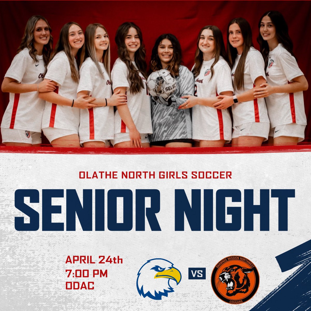 Make plans to be at ODAC this Thursday to celebrate our senior soccer players ⚽️