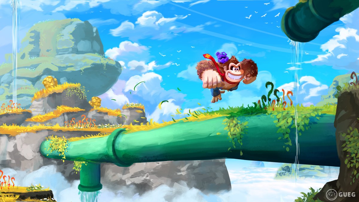 Donkey Kong Bananza fan art ! Probably the Switch 2 game I'm most hyped for!
#DonkeyKongBananza #NintendoSwitch2