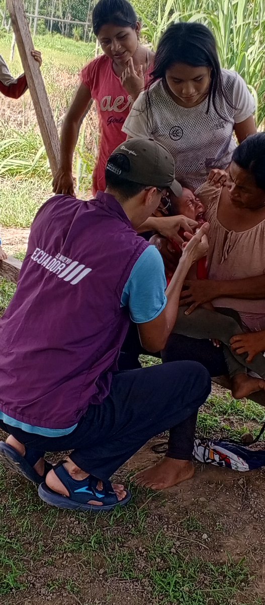 saludazuay_'s tweet photo. 🚐💉 Profesionales del Puesto de Salud de #Yaapi recorren casa a casa en San Luis, San José y Santa Carmen, vacunando a niños, adolescentes y adultos.En el 1er trimestre de 2025 ya se ha vacunado a 36 personas con esquema temprano y tardío. #PorUnEcuadorConSalud. https://t.co/ZiCU0lygga