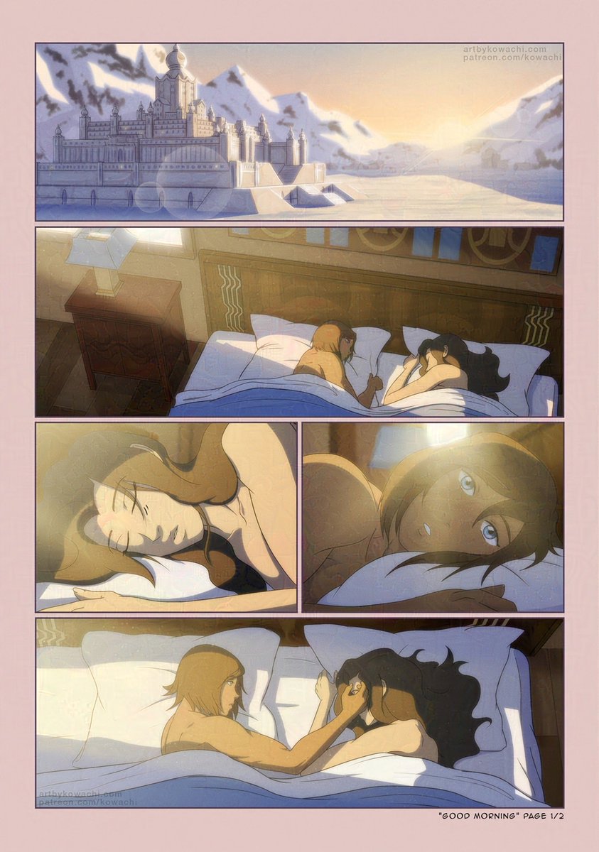 artbyKowachi's tweet photo. Sunshine 🌅💕 #korrasami #korra https://t.co/gcoasqvmZx
