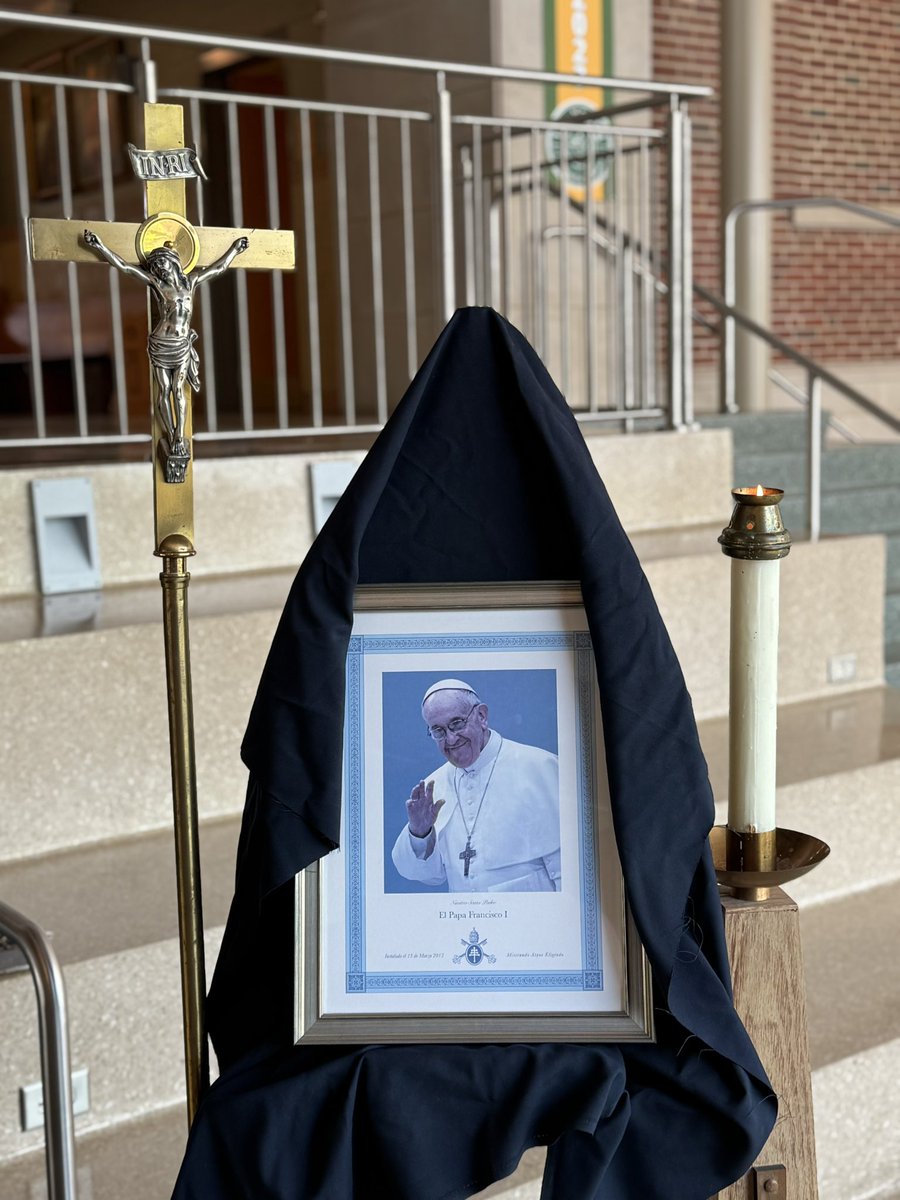 As we continue to mourn the passing of Pope Francis, we want to let everyone know that today, Tuesday, April 22, at 7:00 p.m., a pontifical stational Mass will be offered for Pope Francis at the Cathedral Basilica of the Assumption, Covington.