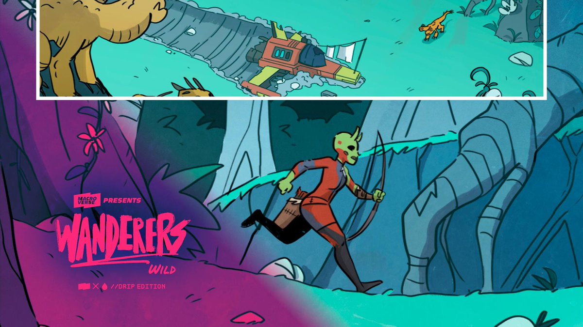 Wanderers's tweet photo. Introducing WILD starring Flight Commander Tarlor Chara

A jungle moon. A crash survivor. Bear-lizards that bite first and bleed forever. https://t.co/oTNf7z2z3v