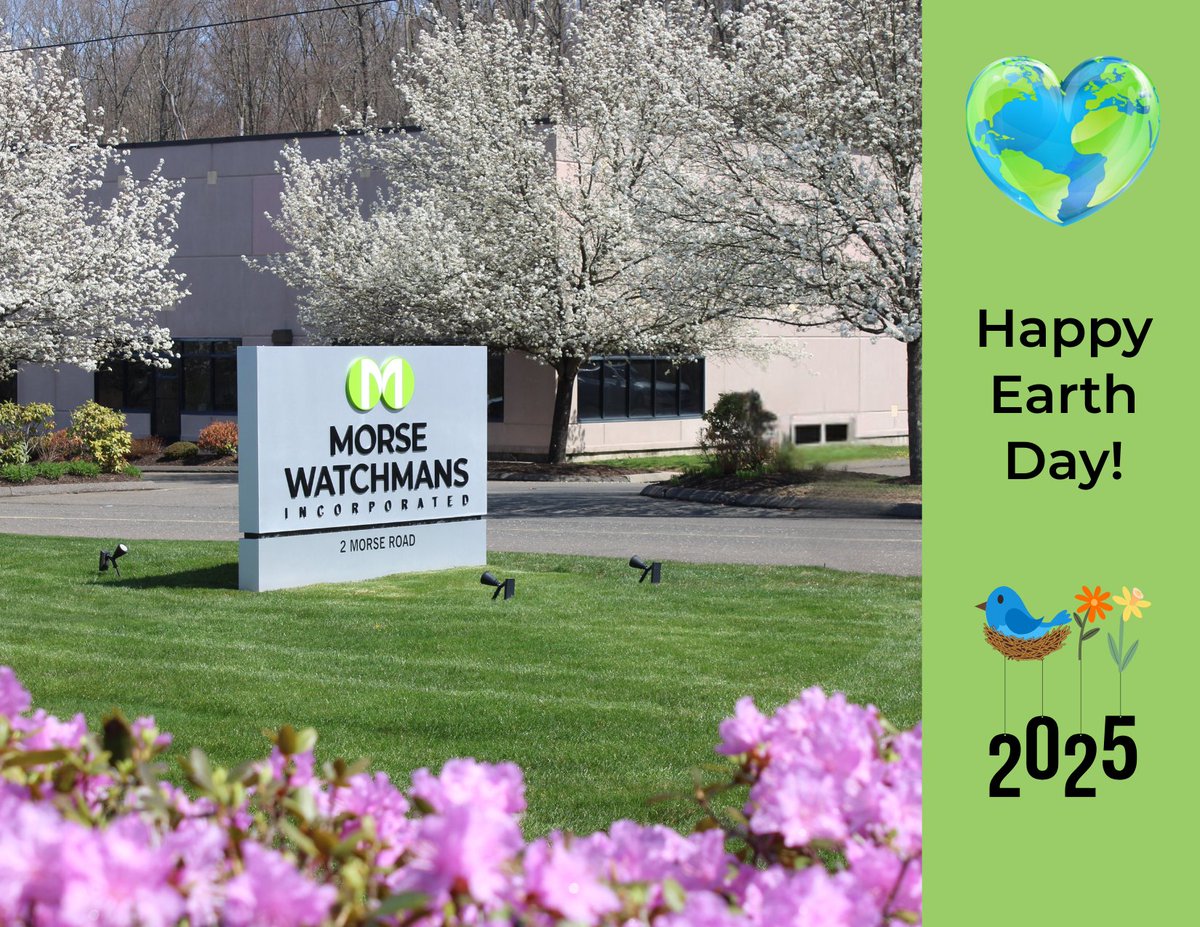 The grass is greener, the flowers are blooming, and the birds are singing all around our Morse Watchmans HQ in Oxford, Connecticut! Step outside today if you can and take in the wonders of nature! #EarthDay2025 #MorseWatchmans
hubs.li/Q03jj68-0