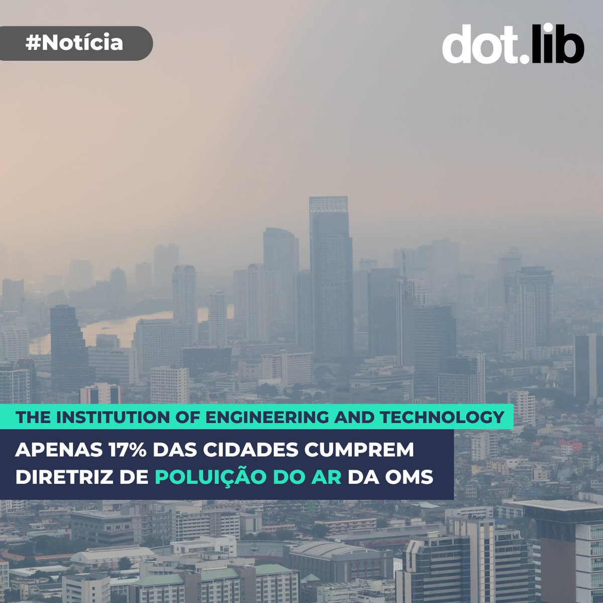 dotlib's tweet image. A análise baseou-se em mais de 40 mil estações de monitoramento espalhadas por 138 países; destes, apenas sete atendem a recomendação. Entenda. 

dotlib.com/blog/iet-apena…

#DotLib #TheInstitutionOfEngineeringAndTechnology #Poluição #QualidadeDoAr #MeioAmbiente