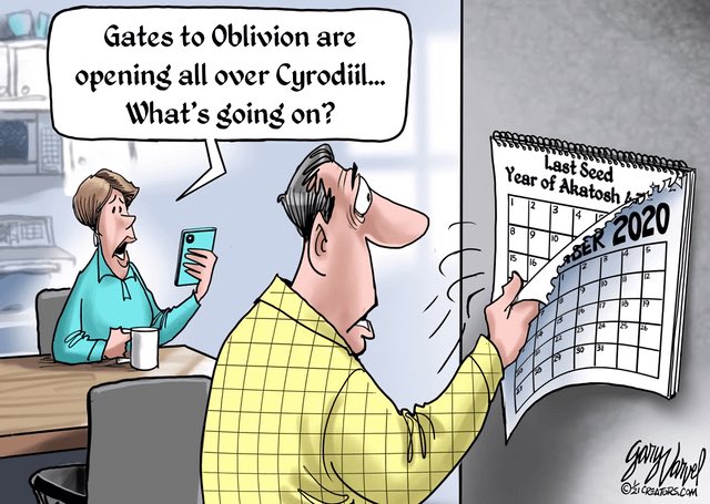 close enough! welcome back Oblivion