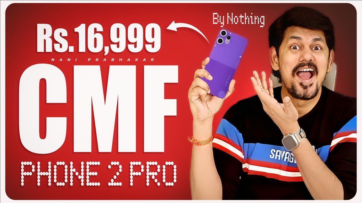 Nothing CMF Phone 2 Pro Full Specs Details and Price youtu.be/TgzzBOo-NE0?si… via <a href="/YouTube/">YouTube</a>