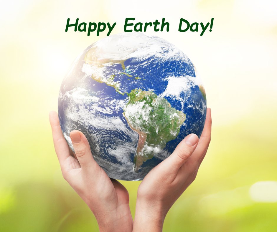 Happy Earth Day! 🌏 Today we celebrate the planet we call home and commit to making choices, big and small, that help it thrive. Let's live greener and cleaner and take care of our Earth.

#EarthDay #LoveTheEarth #SustainabilityStartsNow #GreenLiving