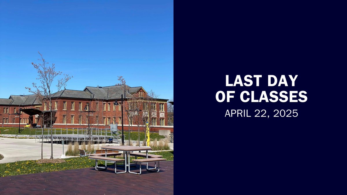 Today, April 22nd, is the last day of classes. Congratulations on completing the Winter 2025 semester! Hello sunshine!

#HumberFSCS #LastDayOfSchool