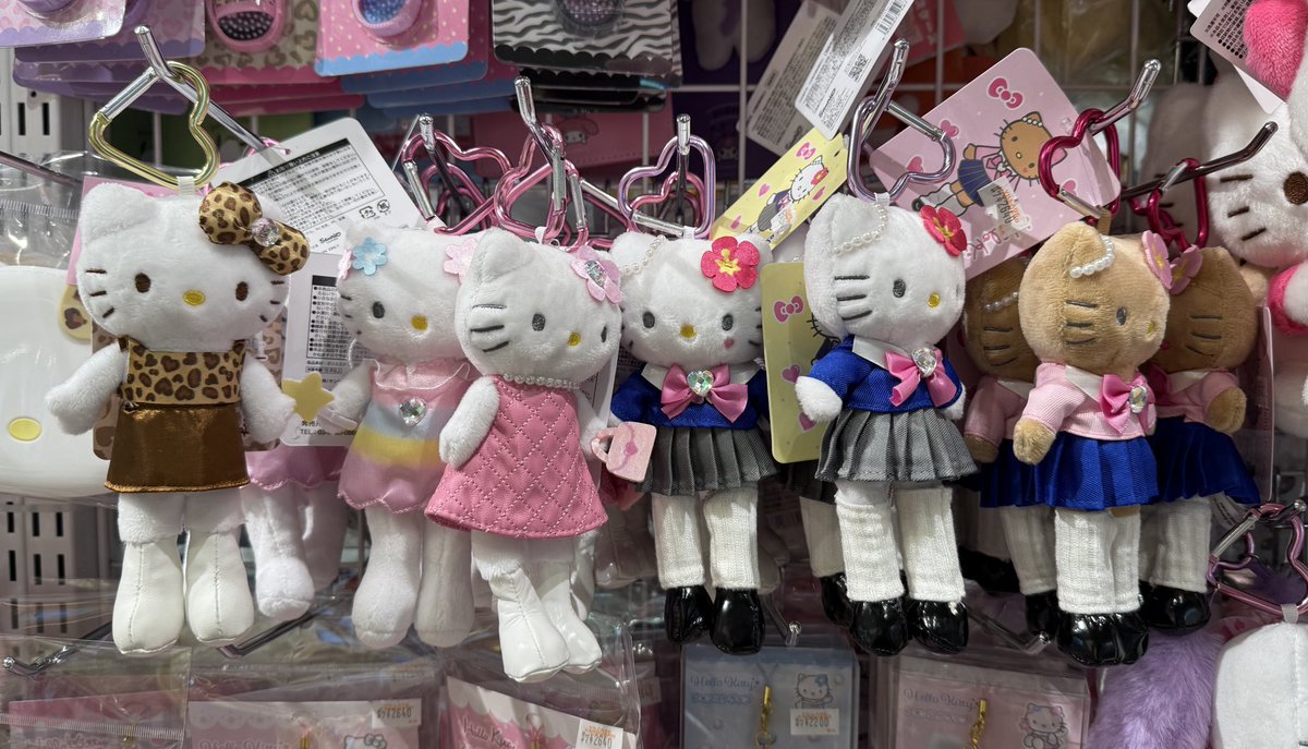 ハローキティスタイルアップマスコット 新作入荷しました