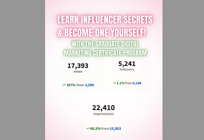 DMatMSU's tweet photo. Learn essential digital marketing skills to grow your reach, build your brand, and monetize your influence authentically!
#ElevateYourInfluence #ElevateWithIrina #CleanEatsQueenIrina #DMatMSU #DigitalMarketingMSU #CC03 #DinaGradMSU #ArtsyEducator2026 https://t.co/QQFOTmVLCy
