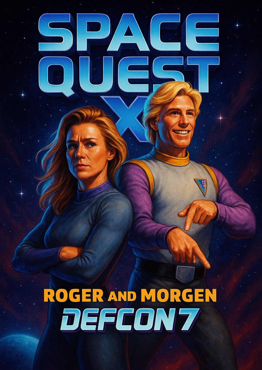 RphNrt's tweet image. Looking foward to play the latest Episode of Space Quest. 
#Buckazoids meets #Defcon7