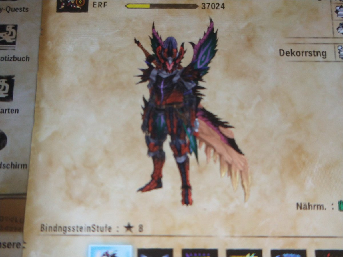 Alright chat with that I got my three Monster Hunter Stories ocs (idk if you can call them ocs but I guess you can) and their names are... mostly not existing lol
- deviljho armour name: Drakoth
- bug armour nameless 
- razewinged ratha armour nameless