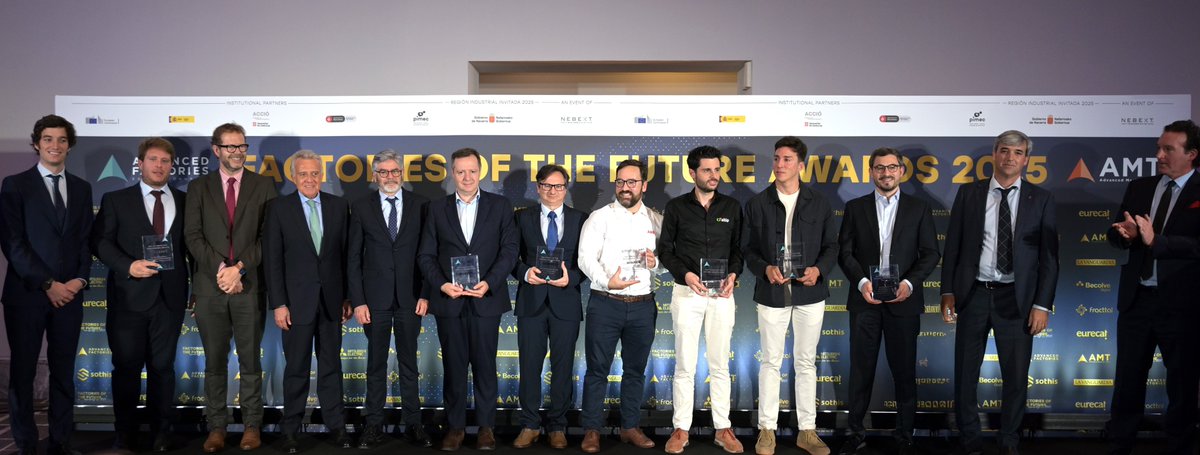 Advanced Machine Tools (@advantools) on Twitter photo 🚀 Ya tenemos ganadores de los #FactoriesOfTheFutureAwards2025 Descubre los premiados 👇 #AdvancedFactories #Industria40
<a href="/ABBRobotics/">ABB Robotics</a>, <a href="/NavantiaOficial/">Navantia</a>, <a href="/aitiip/">Aitiip Centro Tecnológico</a>, LIUX, URAPHEX y HORSE
🙌🏻 ¡Enhorabuena a todos los premiados por construir hoy la industria del mañana! 🚀 Ya tenemos ganadores de los #FactoriesOfTheFutureAwards2025 Descubre los premiados 👇 #AdvancedFactories #Industria40
<a href="/ABBRobotics/">ABB Robotics</a>, <a href="/NavantiaOficial/">Navantia</a>, <a href="/aitiip/">Aitiip Centro Tecnológico</a>, LIUX, URAPHEX y HORSE
🙌🏻 ¡Enhorabuena a todos los premiados por construir hoy la industria del mañana!