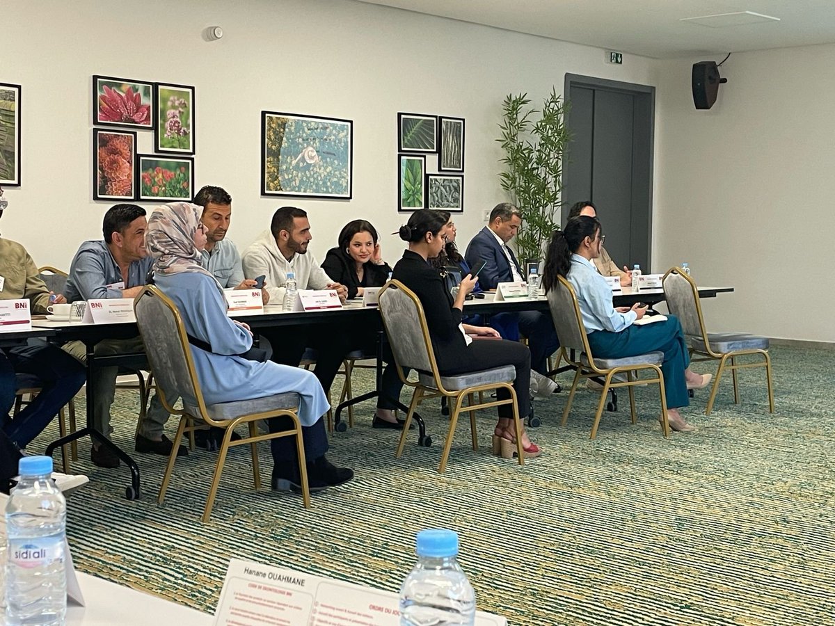 MONARK_IT's tweet photo. Conférence MONARK IT au BNI Marrakech Energy ! 🎤 

Notre directeur commercial, M. Abdelhak SABRI, a animé une conférence captivante sur l’histoire de MONARK IT, notre rôle clé dans la transformation digitale de nos clients, ainsi que sur nos propres solutions innovantes. 

Sans oublier bien sûr, le parcours entrepreneurial inspirant de M. Sabri🔥.

Pour l’occasion, des membres de l’équipe marketing et de l’équipe technique étaient présents pour renforcer cette intervention dans un moment riche en partages.

Un grand merci à tous les membres du groupe pour leurs témoignages positifs, ainsi qu’aux visiteurs présents !

#BNI