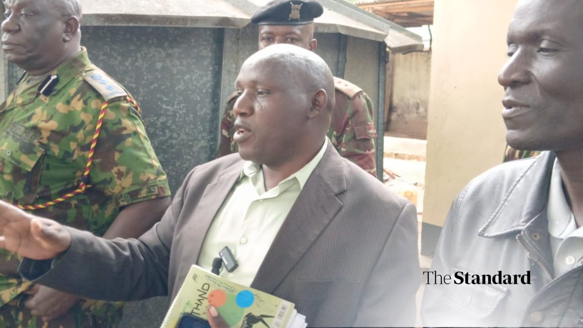 StandardKenya's tweet photo. Rongo Sub-County Deputy County Commissioner George Matundura has ordered the 57 individuals who were seeking healing at Melkio Joseph Mission Messiah Church not to return to the premises, citing it as unsafe and hostile. According to the commissioner, police officers will escort them in small groups to collect their belongings, after which they will be taken back to their homes. Children without guardians will be placed under the care of child protection services.

 Photo by Rodgers Otiso