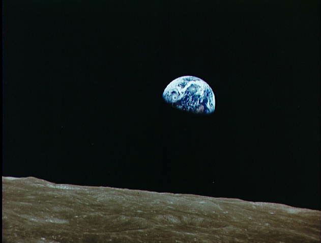 I remember asking my mom, "If there is a Mother's Day and a Father's Day, why is there no Children's Day?" Her answer? "Every day is Children's Day." Same with April 22... Every day should be Earth Day. (Photo by Apollo 8 astronauts as they orbited the moon in December, 1968.)