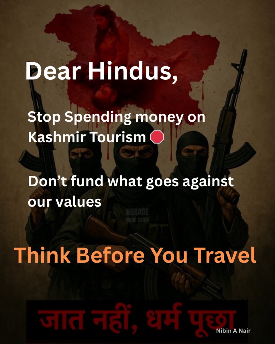 Retweet, Repost and spread the word!! 

 #Pahalgam