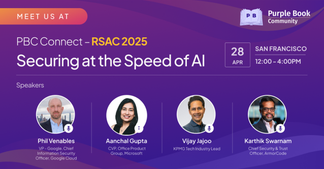 KPMG is proud to support #PBCConnect at #RSAC 2025. Join us in networking, learning, and celebrating with <a href="/CommunityPurple/">The Purple Book Community</a> at this exclusive event: bit.ly/42RSPR7