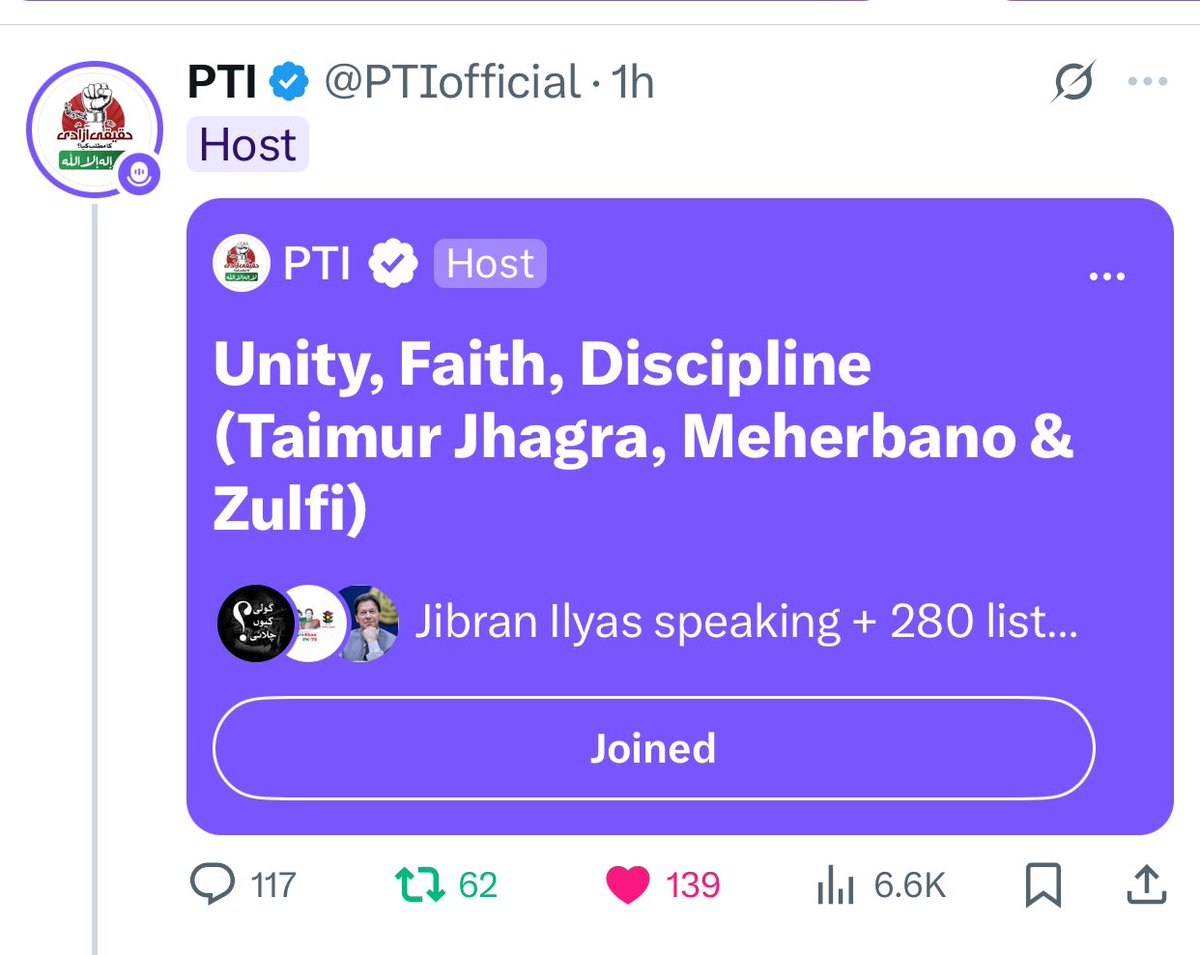 SilenWolfPk's tweet image. Pti offical copied my title 😂😅✌️
@PTIofficial #FreeImranKhan #Spaceshost
