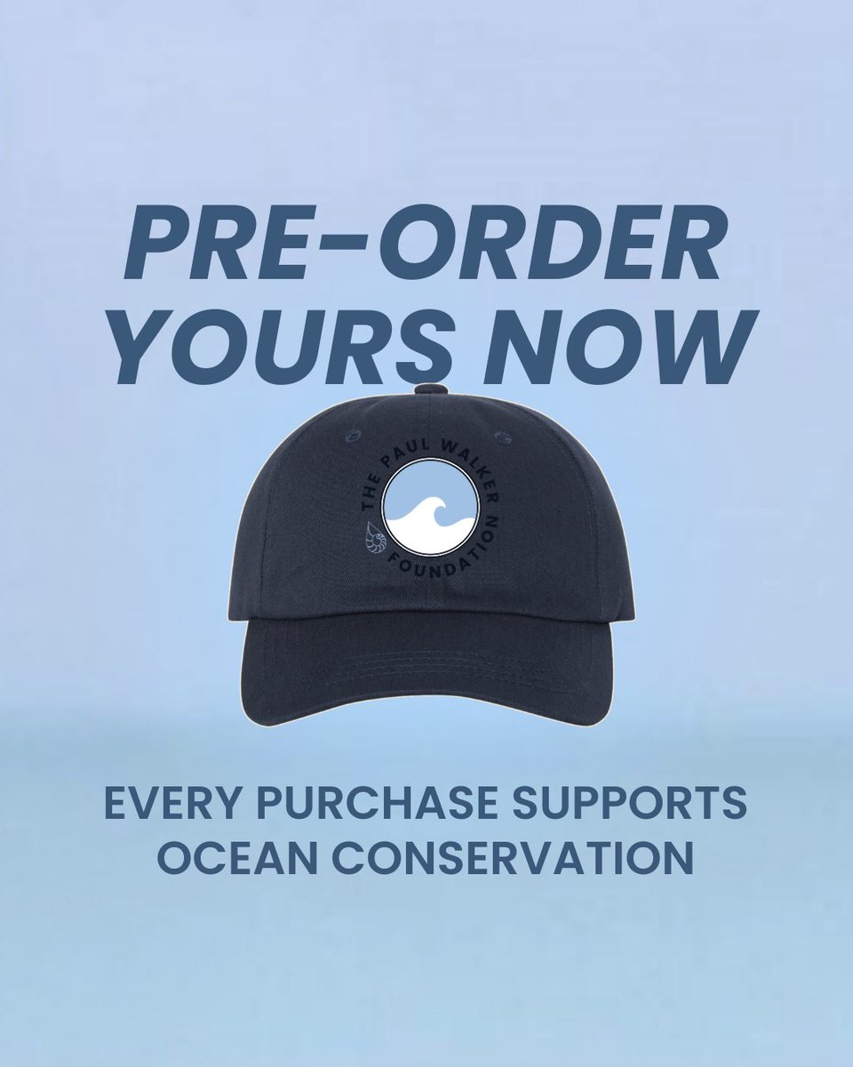 🌎 This #EarthDay, the @PaulWalkerFdn is honoring Paul’s legacy with something special! Check out the limited edition Earth Day Cap — a symbol of the promise to protect our planet and the waters that give it life. bit.ly/pwfedcap25

Purchases support:

 ✔ Coral reef