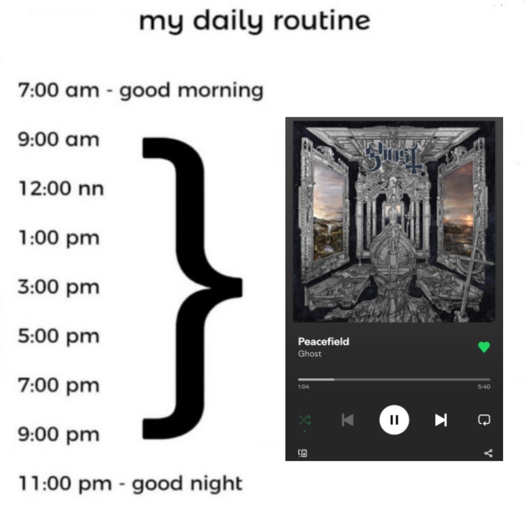 11johnn's tweet image. new song, old routine 😌