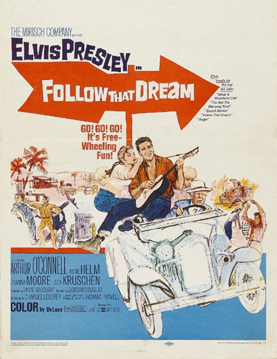 Elvis Presley’s film “Follow That Dream” (1962) is truly one of his finest.

The movie centers around a family of homesteaders that stands up to government, and refuses to bow to their demands. They “follow” the American “dream.”

It has heart, it’s funny, it has good music and