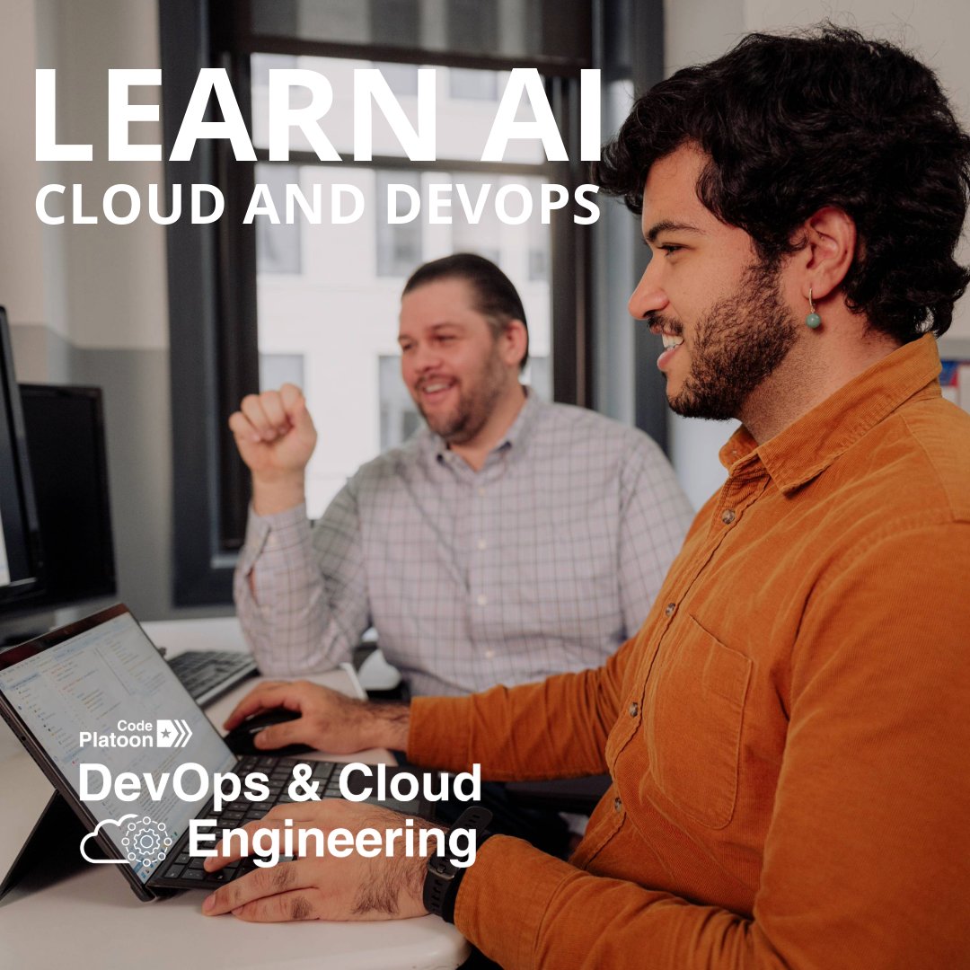 Build Expertise AI Cloud and DevOps at Code Platoon

Code Platoon’s updated DevOps curriculum is built for the future, combining core DevOps principles with a strong focus on AI and Cloud Engineering.

Get Started hubs.li/Q03h6GBJ0