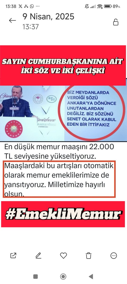 SEÇİM MEYDANLARINDA SÖZ VERİP, SEÇİMDEN SONRA SÖZÜNÜ YERİNE GETİRMEYENLERDEN OLMADIK"DİYEN İKTİDAR 
23 AYDIR VERDİĞİNİZ SÖZÜ TUTMANIZI BEKLİYORUZ. 
DAHA NE KADAR BEKLEYECEĞİZ. Unuttun işte unutmak istedin duymuyorsun duymak istemiyorsun