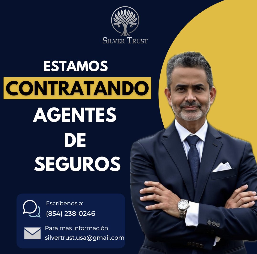 Si vives en EE.UU., tienes permiso de trabajo y quieres generar más ingresos, esta es una gran oportunidad.

Estamos vinculando a nuestra organización personas para desarrollarse profesionalmente en el campo de asesorías financieras y seguros.

WhatsApp: +1 (854) 238‑0246