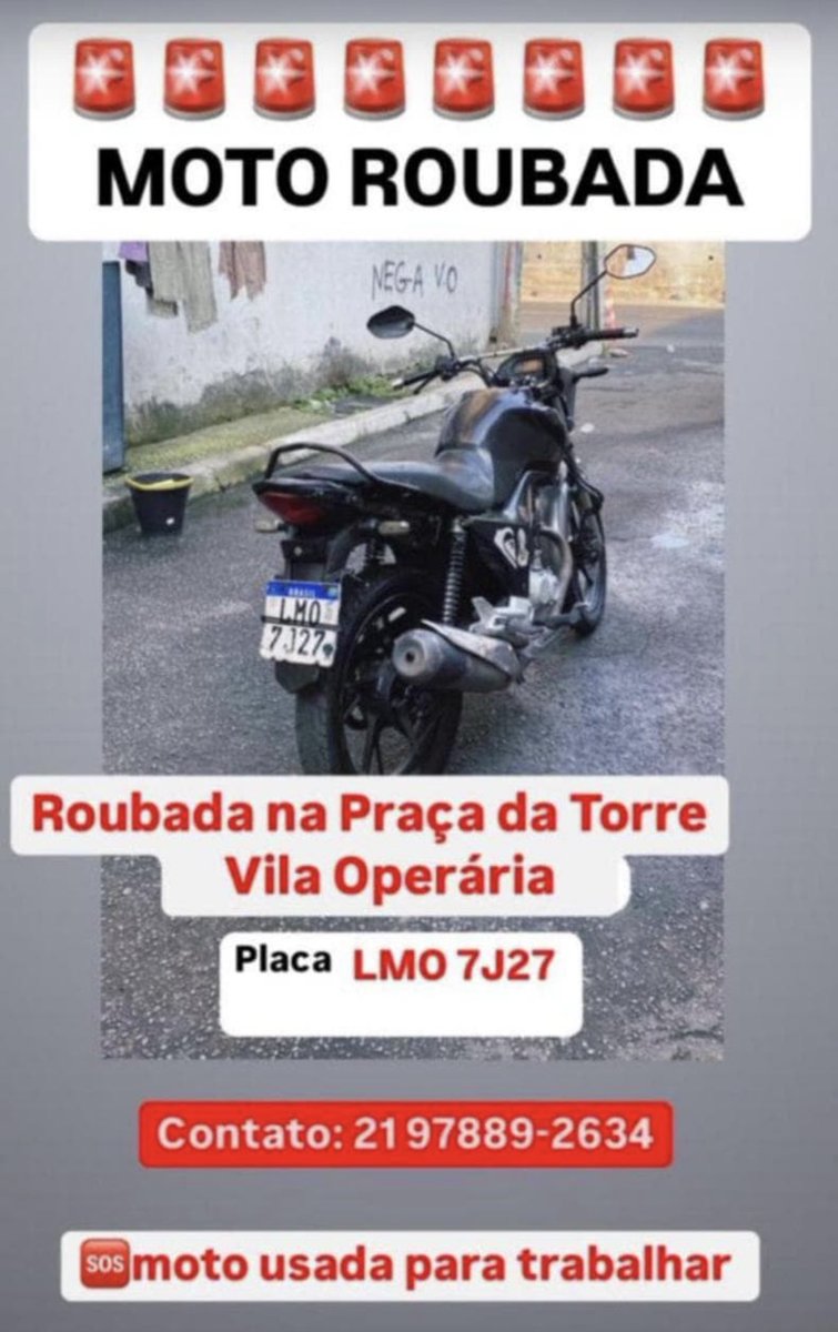 taynalorrana_'s tweet photo. Me ajudem compartilhando , MOTO DE TRABALHO 🚨🚨 https://t.co/fESn6FkK68