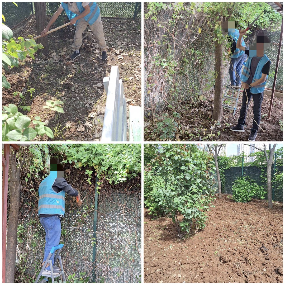 Toprağa umut, yeşile hayat! Cezası devam eden yükümlülerle birlikte Diyarbakır’daki kamu kurumlarının bahçelerini güzelleştiriyor, yeniden yeşeren bir geleceğe katkı sunuyoruz.<a href="/huseyinsk23/">Dr. Hüseyin ŞIK</a> <a href="/Sinan_yasar_/">sinanyaşar</a>