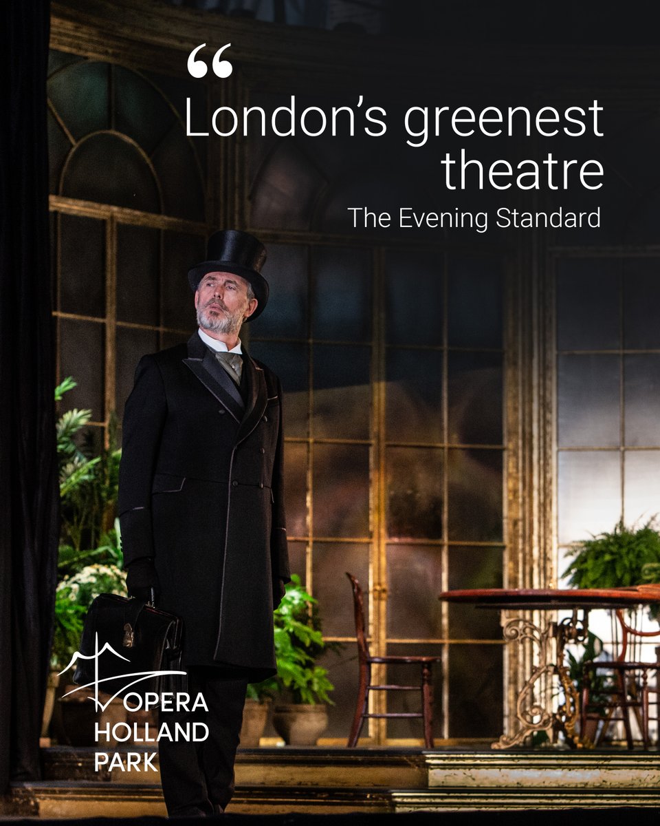 Happy Earth Day! 🌍 At Opera Holland Park we believe that artistic institutions should be at the forefront of leading the conversation on environmental sustainability and social responsibility.

#earthday