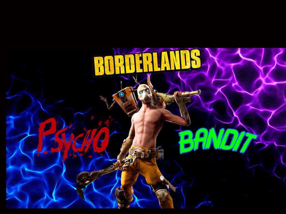 Yt_A1pHA_n1's tweet photo. 🎯 Psycho Bandit Skin 🔪
🔥 x3 WINNERS 🏆

Follow @Yt_A1pHA_n1, @Superdude_01 &amp; @IruinH w/ 🔔
♥️ Like♻️ Repost &amp; Comment.

Ends on release ⏰
Good Luck 🫶
#Fortnite x #Borderlands https://t.co/ky3DiyFtlb
