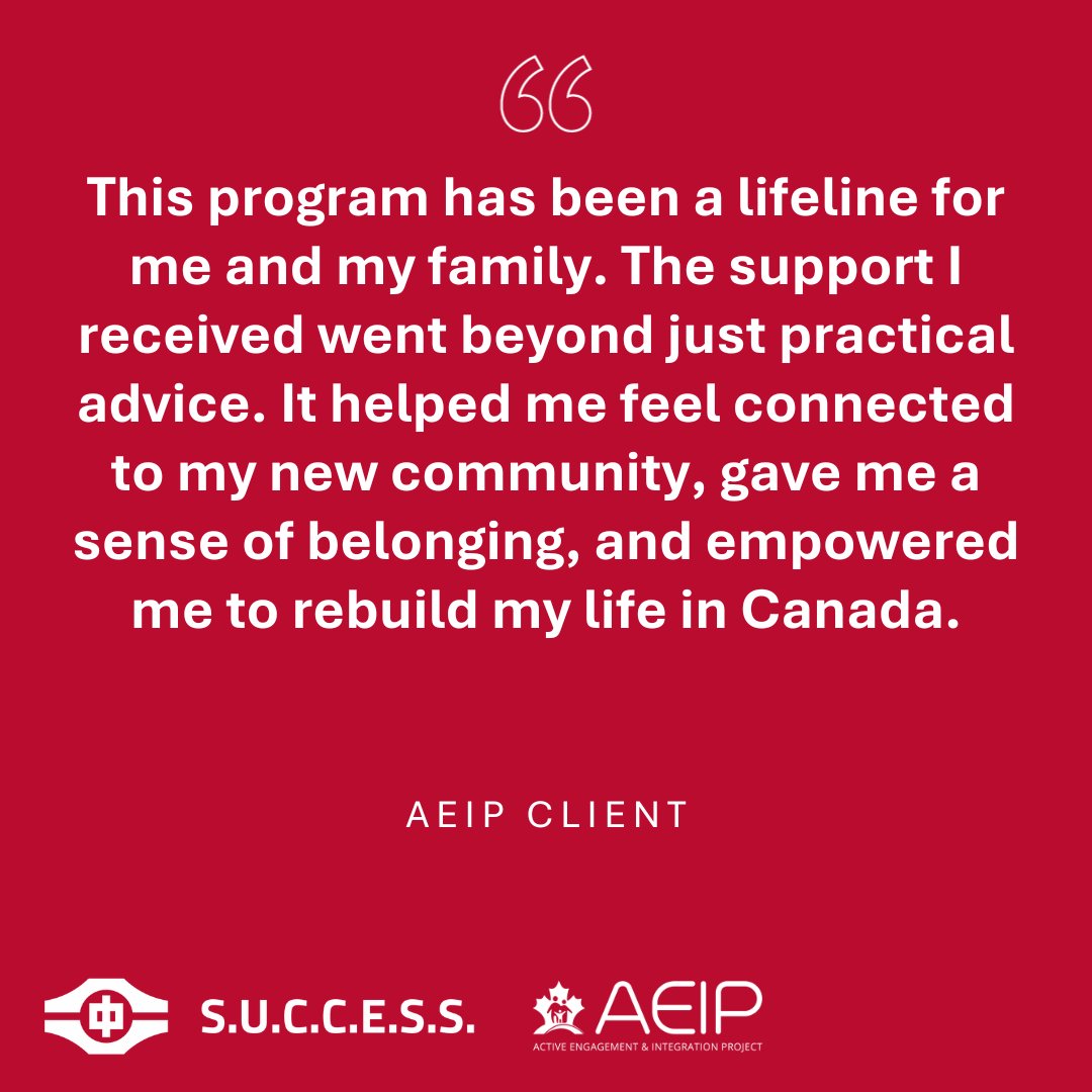 aeipsuccess's tweet photo. "A lifeline for newcomers."

We’re proud to support clients as they rebuild their lives in Canada with confidence, connection, and community.

Start your own success story today
https://t.co/xxtOA6WXXZ
#PreArrivalServices #aeipsuccess https://t.co/kqR9GiLJVl