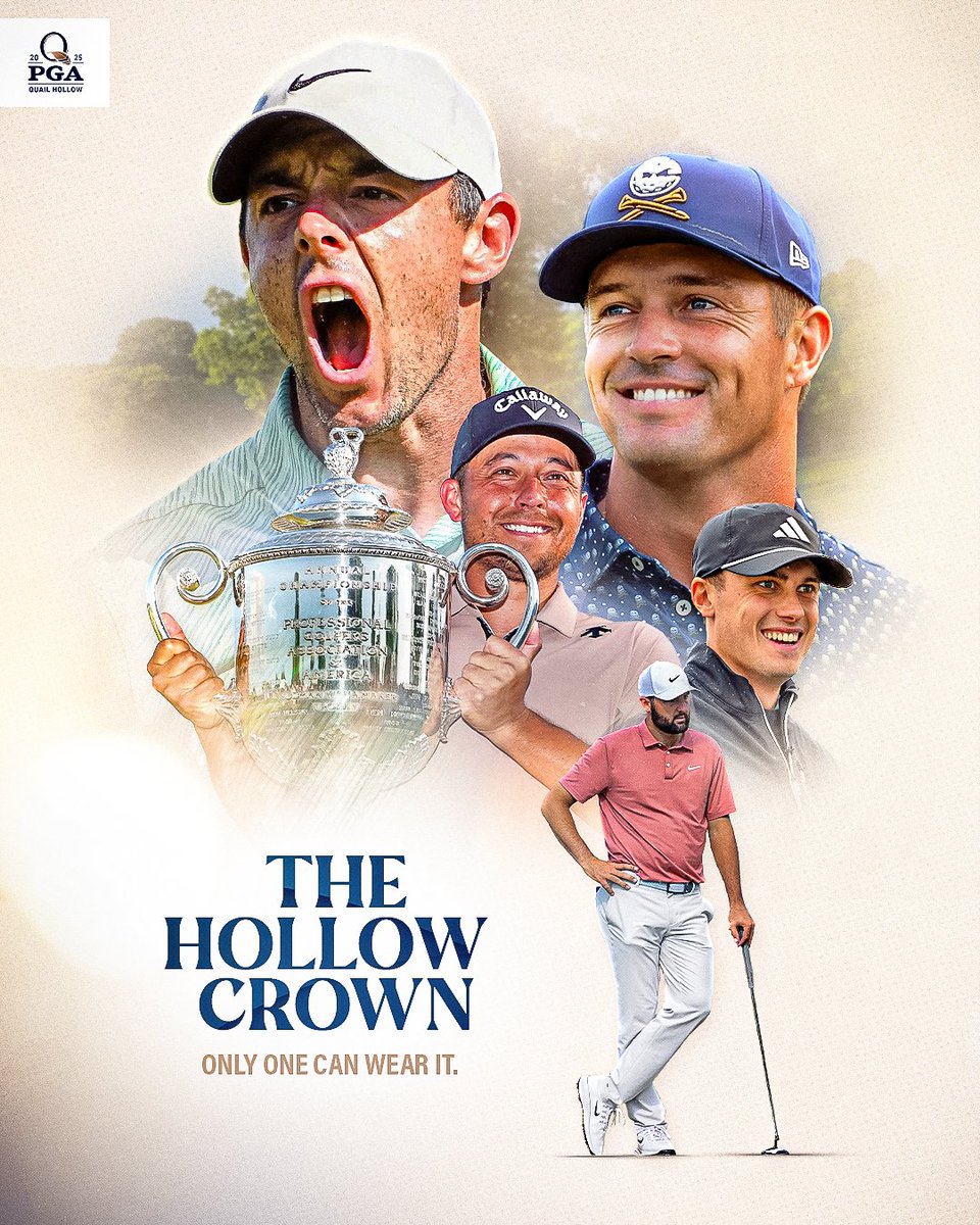 Countdown to Quail Hollow. #PGAChampionship 

#SportsDesign #SportsGraphics #GraphicDesign #Golf #SMSports