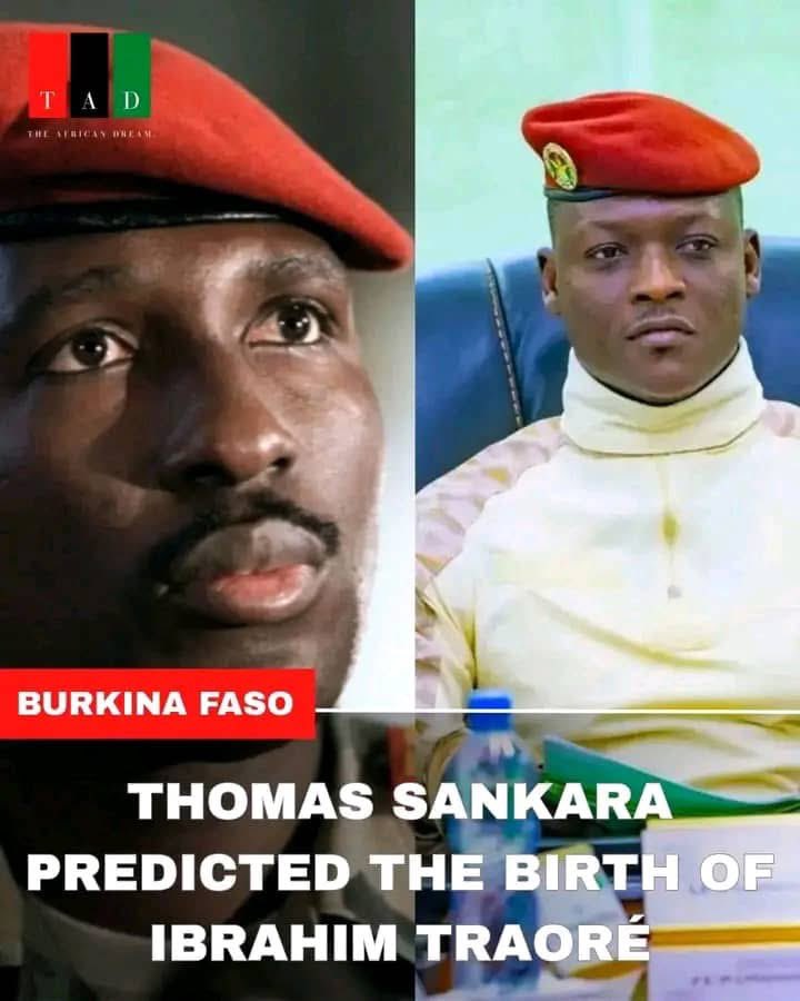 Thomas Sankara Predicted the Birth of Ibrahim Traoré 
__
When Thomas Sankara was alive, he knew his life was in danger. His bold anti-imperialist policies and actions made him a target. He understood that one day, the imperialists—especially France—would seek to eliminate him.