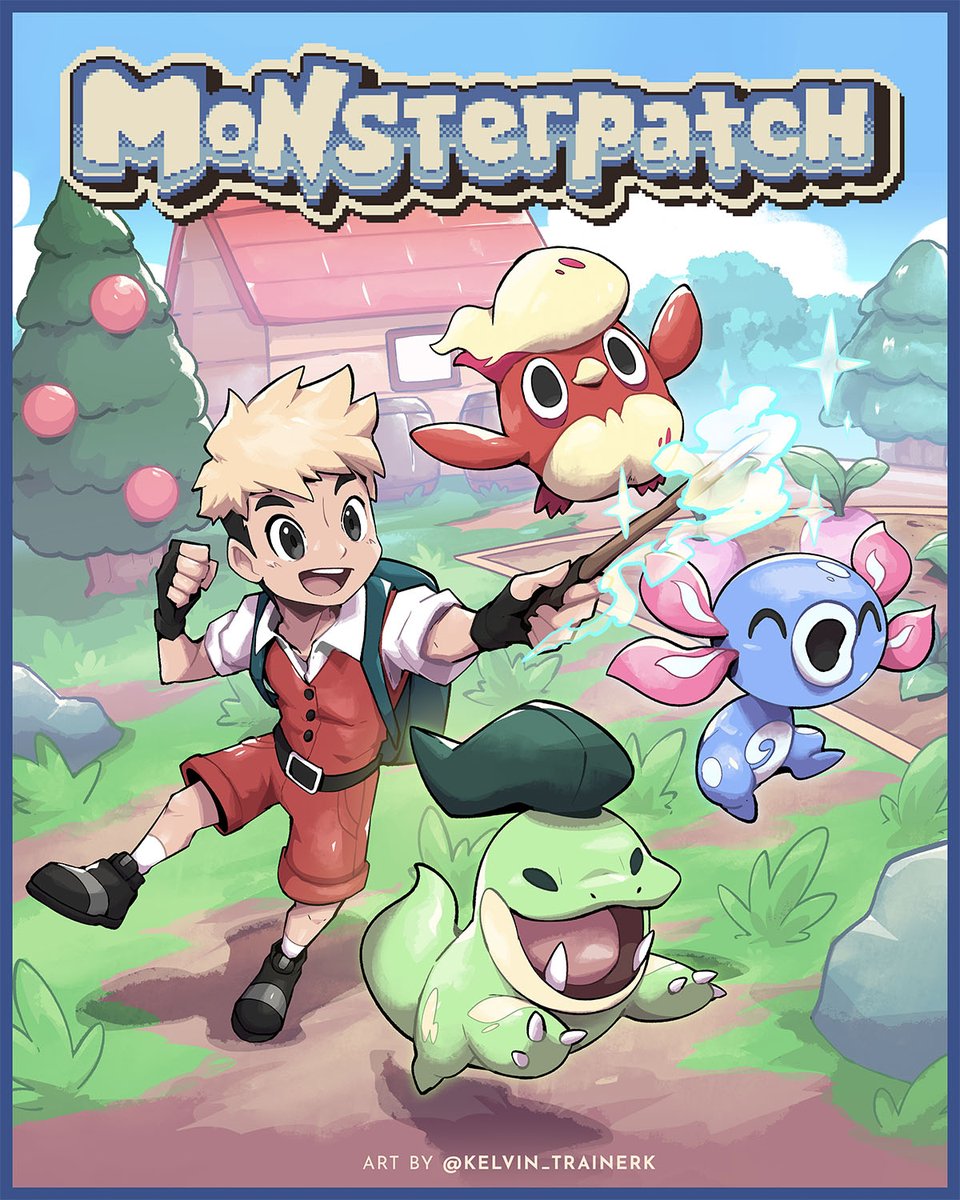 Pokémon Trainer K // Comifuro XX - E05 (@kelvin_trainerk) on Twitter photo I'm happy to share that I got to draw the key promotional artwork for Monsterpatch, a cozy monster-collecting RPG Kickstarter project by <a href="/SeanYoungSG/">Sean Young</a> !
Only 48 hours left to back this project!
🔗kickstarter.com/projects/seany… I'm happy to share that I got to draw the key promotional artwork for Monsterpatch, a cozy monster-collecting RPG Kickstarter project by <a href="/SeanYoungSG/">Sean Young</a> !
Only 48 hours left to back this project!
🔗kickstarter.com/projects/seany…