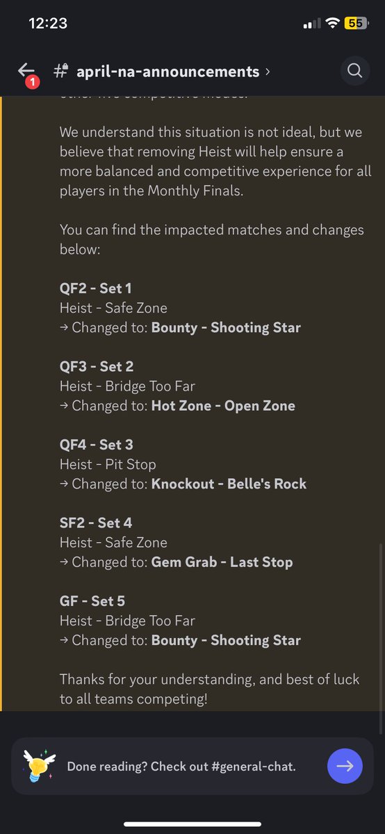 Don’t think it’s a perfect solution but props to bsc team for this I’d say. Think this is a better move than giving us and SA 3ish days to scrim a reworked gamemode
