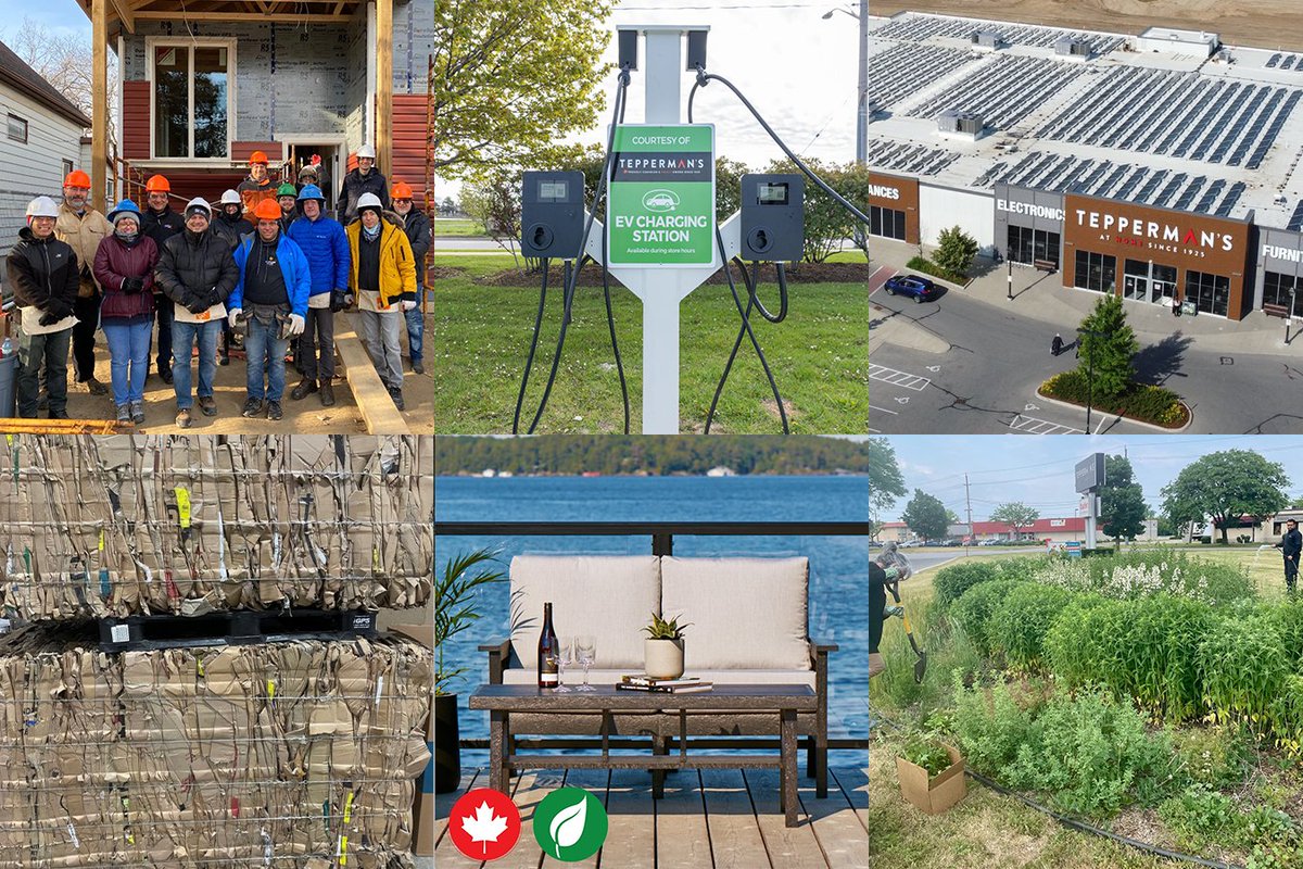 Happy #EarthDay!🌎From recycling programs, water monitoring, pollinator gardens &amp; solar energy production, to responsible supply chain practices &amp; partnering with H4H, Second Wind Recycling &amp; Recyc-Mattress, we’re proud to help reduce waste &amp; divert products from landfill!