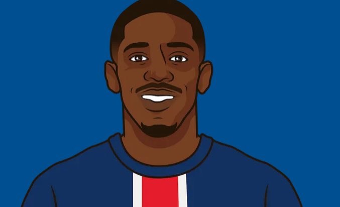 PSG_Zone_'s tweet image. Ousmane Dembele is the only Ligue 1 player with over 20 goals this season. 

— 21 Goals
💙❤️