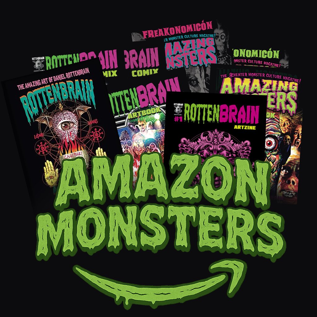 ESTE SANT JORDI DESCUBRE AMAZON MONSTERS LA PLATAFORMA CON MIS LIBROS, ARTBOOKS, COMIX Y MÁS 

danirottenbrain.com/amazon/