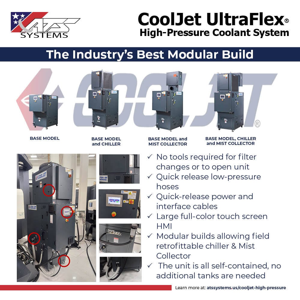 Ats_Systems_'s tweet image. As warmer weather approaches, it&apos;s the perfect time to start planning for the increased demands that heat can place on your manufacturing operations. ATS Systems high-pressure coolant systems keep your shop running at peak performance. Get a quote today: hubs.la/Q03jjQB50